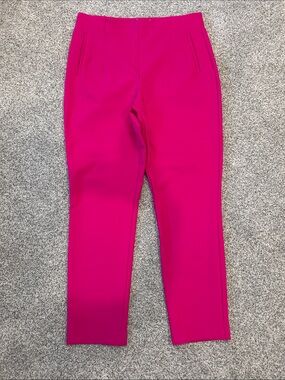 Rachel Zoe Hot Fuchsia stretch Jersey Pants - slim cut